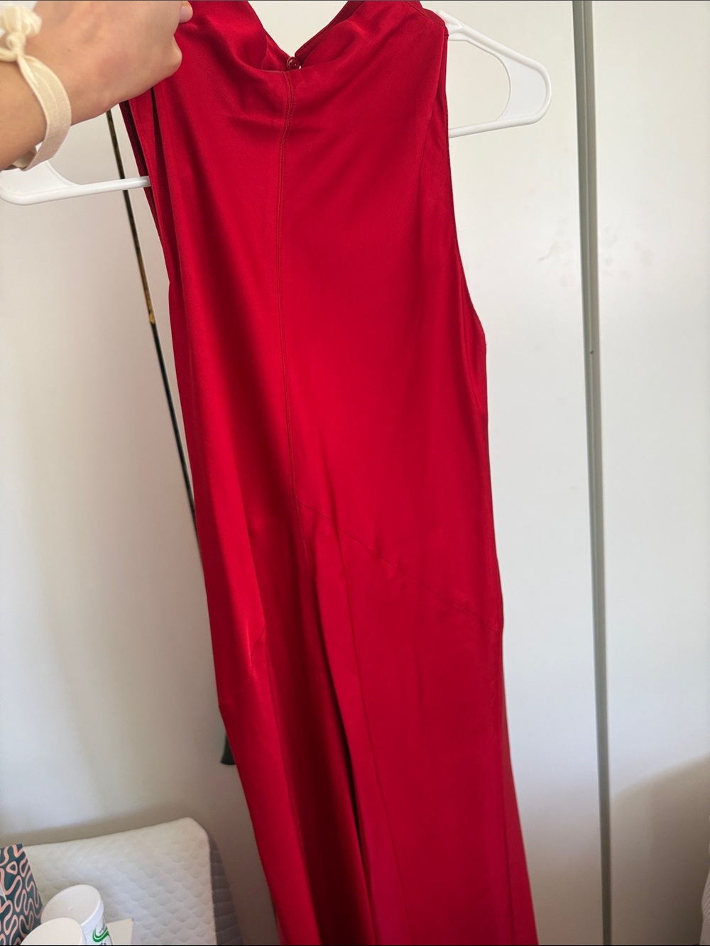 Zara Sleeveless Red Dress NWT XS